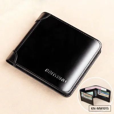 LUXURY LEATHER BLACK WALLET